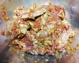 贅沢☆男の韓国風カルビのしょうが焼き作り方1写真