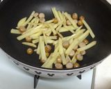 じゃがいもとウインナーの炒め物♪作り方6写真