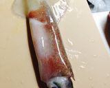 ヤリイカお刺身とネギ焼き作り方1写真