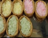 春のカラフルいなり寿司♪作り方4写真