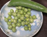 グリーンピースご飯作り方1写真