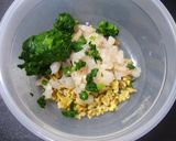 ☰海老ニラ納豆の揚げ生春巻き☰作り方2写真