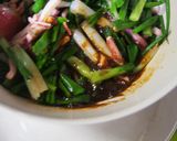レンジで簡単♪ワケギとイカのぬた作り方10写真