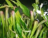 赤い茎まで食べよう♪　ホウレン草の茹で方作り方3写真