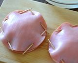 お弁当に♪キャベツ入りチーズハムカツ作り方2写真