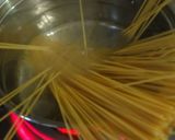 春の味！牡蠣と菜花のクリームスパゲテイ作り方2写真