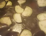 余った唐揚げで♪茄子と唐揚げの麺つゆ煮☺作り方3写真