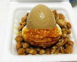 ゆるキャラ★ねば〜るくん★煮玉子作り方4写真
