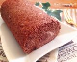 低カロ★魅惑のチョコロールケーキ作り方15写真