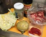 春野菜のエスニック明太子炒め作り方1写真