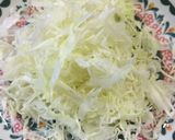 野菜不足解消！キャベツのさっぱりサラダ☆作り方1写真