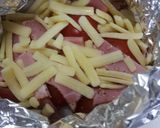 簡単！プチトマトとチーズのホイル焼き作り方2写真