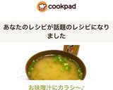 お味噌汁にカラシ〜♪作り方2写真
