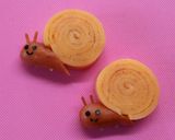 梅雨 キャラおかず＊カタツムリの玉子焼き作り方7写真