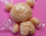 梅雨 キャラ弁*レインコートのくまちゃん作り方1写真