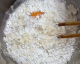 野沢菜おやき風☆シーフードお好み焼き作り方3写真