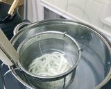 大葉と舞茸のあんかけかけうどん作り方5写真