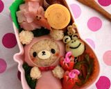 梅雨 キャラ弁*レインコートのくまちゃん作り方7写真