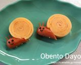 梅雨 キャラ弁*レインコートのくまちゃん作り方8写真