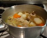 定番和食！里芋と鶏の煮物作り方5写真