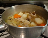 定番和食！里芋と鶏の煮物作り方5写真