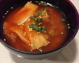 元気の素❗️即席キムチ納豆汁作り方3写真