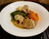 定番和食！里芋と鶏の煮物作り方7写真