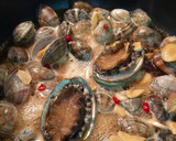 中華前菜　アサリとレモンと紹興酒作り方6写真