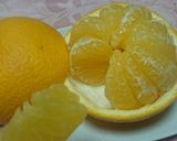 既に剥けてる八朔。作り方5写真