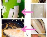 マンゴーソース添え☆洋風カレイ&イカ作り方1写真