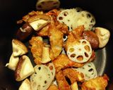 お弁当にも♡加賀揚げとレンコンの煮物作り方3写真