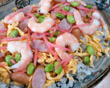 ひじきの煮物リメイク♡簡単洋風ちらし寿司作り方6写真