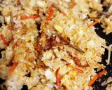 お焦げもあるよ♪石焼ビビンバ風おにぎり作り方4写真