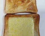 きんぴらごぼうとチーズのサンド作り方2写真