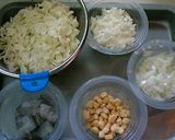 さっぱり甘～い*キャベツとコーンの炒飯*作り方1写真