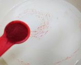 春★可愛い♪【桃色ゆで卵のサラダ仕立て】作り方6写真