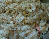 さっぱり甘～い*キャベツとコーンの炒飯*作り方5写真