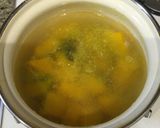 カボチャバターのお味噌汁作り方2写真