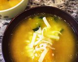 カボチャバターのお味噌汁作り方4写真