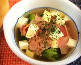 包丁いらず！レンチンのみで簡単野菜スープ作り方3写真