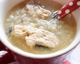 炊飯器で簡単！鮭缶でごちそうお粥さん作り方2写真