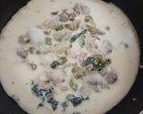 野沢菜おやき風☆シーフードお好み焼き作り方5写真