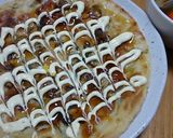 野沢菜おやき風☆シーフードお好み焼き作り方11写真