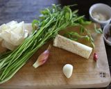 春◎山菜と湯葉のアンチョビクリーム炒め作り方9写真