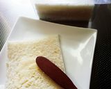 【ママレシピ】お弁当明太ポテサンドイッチ作り方1写真