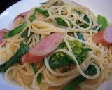 柚子こしょう爽快☆菜の花パスタ♪作り方15写真