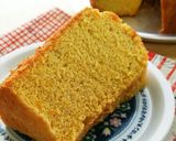 きれい色☆カボチャの米粉シフォンケーキ作り方12写真