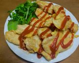驚きの柔らかさ！鶏ムネ肉でチキンピカタ作り方7写真