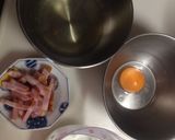 簡単カルボナーラ作り方1写真