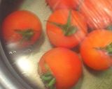 口直し。トマトのさっぱり酢漬け作り方1写真